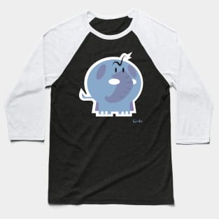 Angry Elefant Baseball T-Shirt